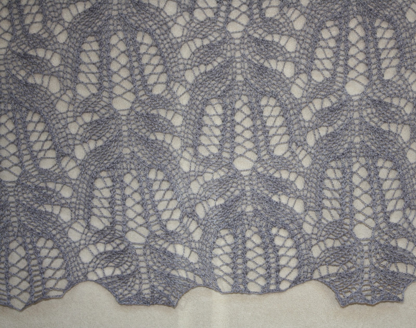 Knitted Lace Pattern All Knitted Lace Frost Flowers Lace Pattern