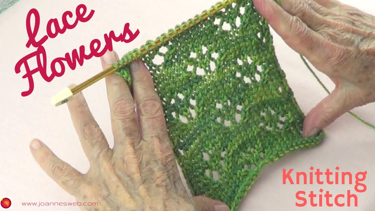 Knitted Lace Pattern Knitted Lace Flowers Geometric Knitting Pattern V Shape Knit