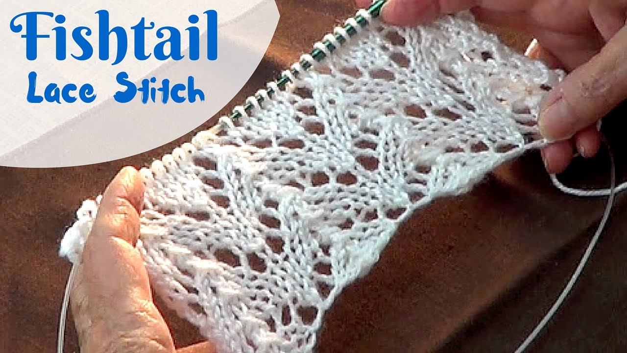 Knitted Lace Pattern Lace Patterns Knitting Straight Borders