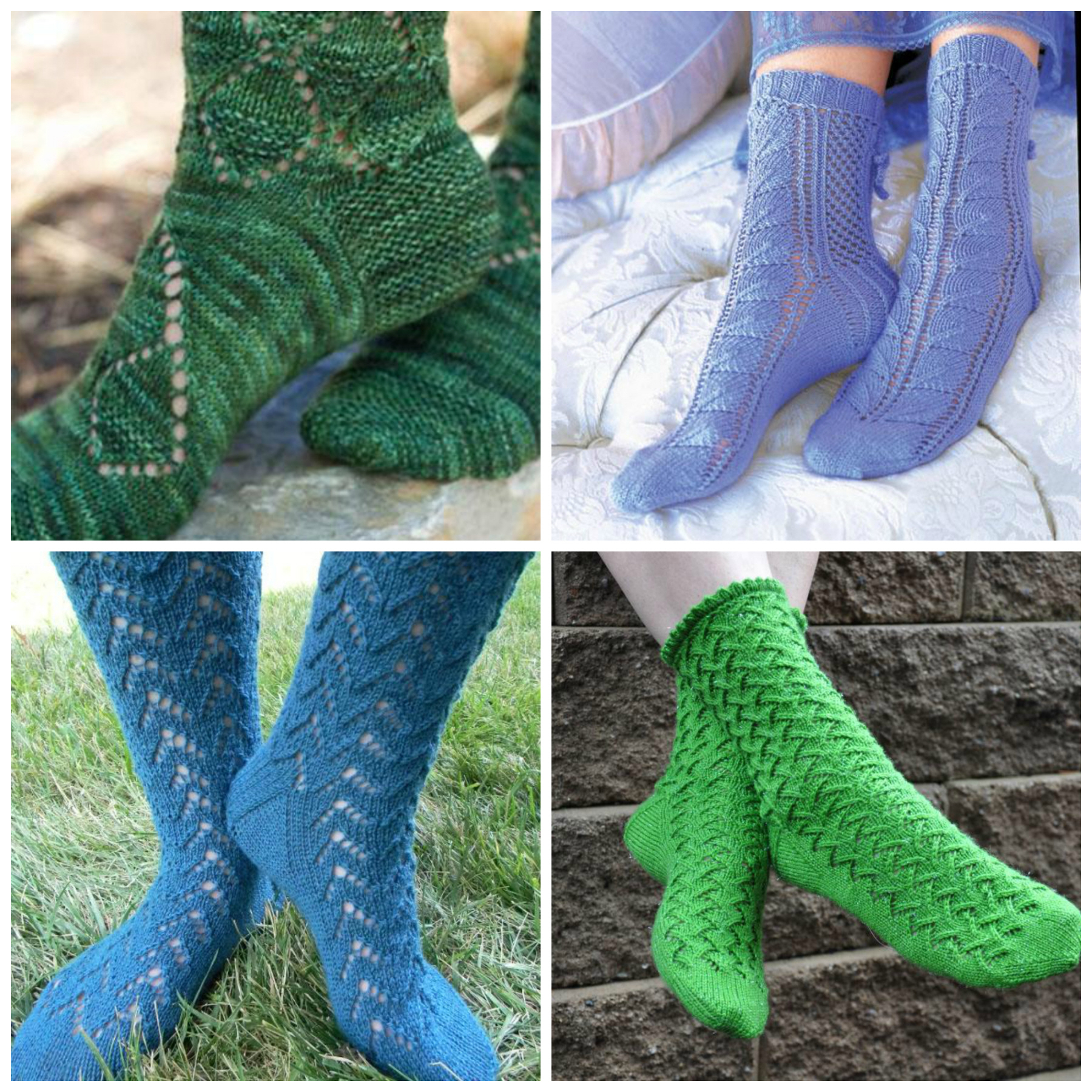 Knitted Lace Pattern Lace Sock Patterns For Summer Knitting