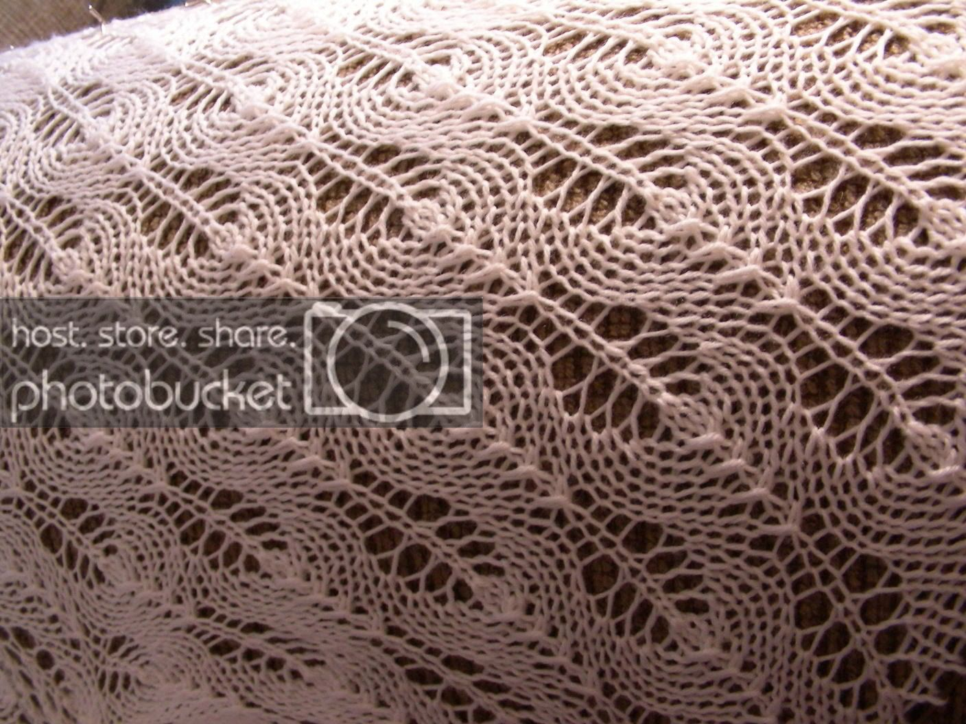Knitted Lace Pattern Scarf Stylewrap Style Knit Along Sheltland Lace Shawl