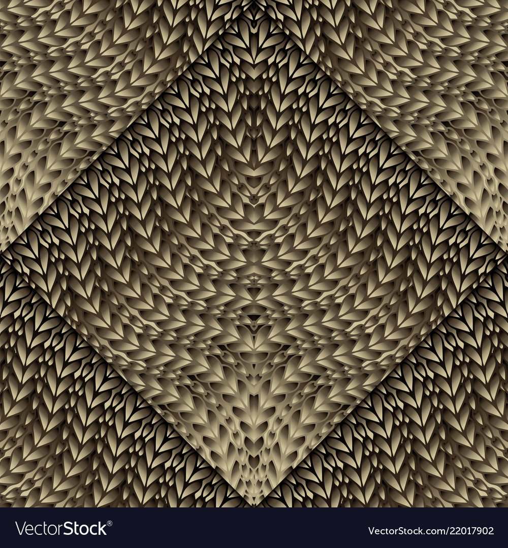 Knitted Pattern Knitted 3d Seamless Pattern Ornamental Knitting