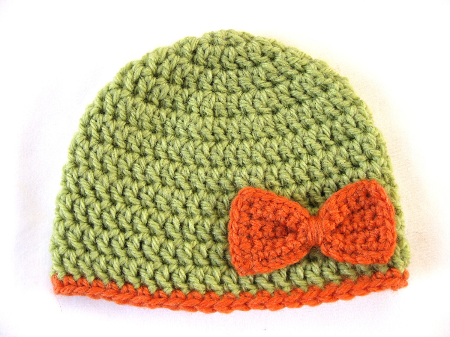 Knitted Preemie Hat Patterns Preemie Hat Pattern Bow Crochet Ba Beanie Pdf Flower Girl Edge Green Orange 8 Ply Dk Double Knit Quick Embellish Applique Bebe Prem Cute