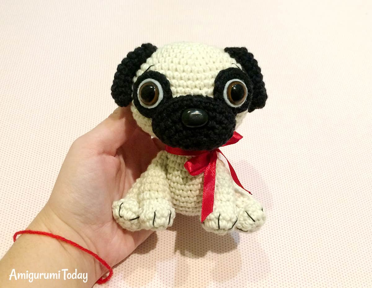 Knitted Pug Pattern Ba Pug Dog Amigurumi Pattern Amigurumi Today