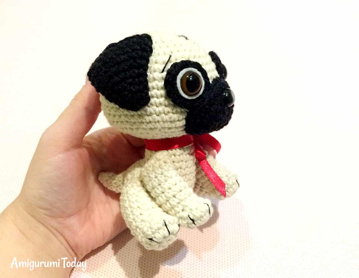 Knitted Pug Pattern Ba Pug Dog Amigurumi Pattern Amigurumi Today