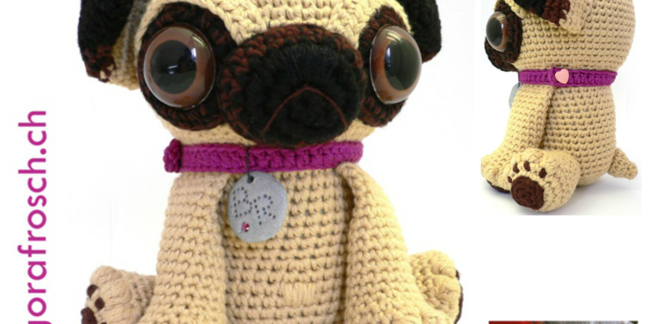 Knitted Pug Pattern Finns Pick Crochet Ba Pug With Big Eyes So Cute Knithacker