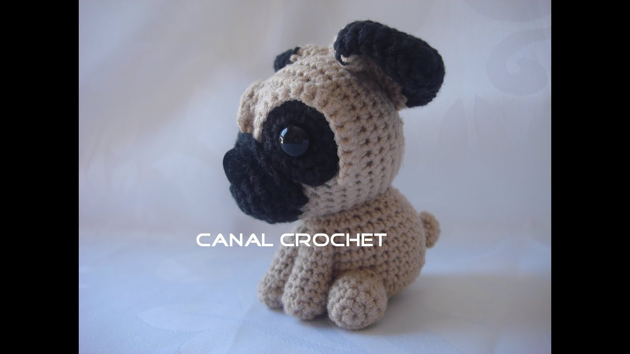 Knitted Pug Pattern Pug Pattern Free Amigurumi Pug Crochet Pattern