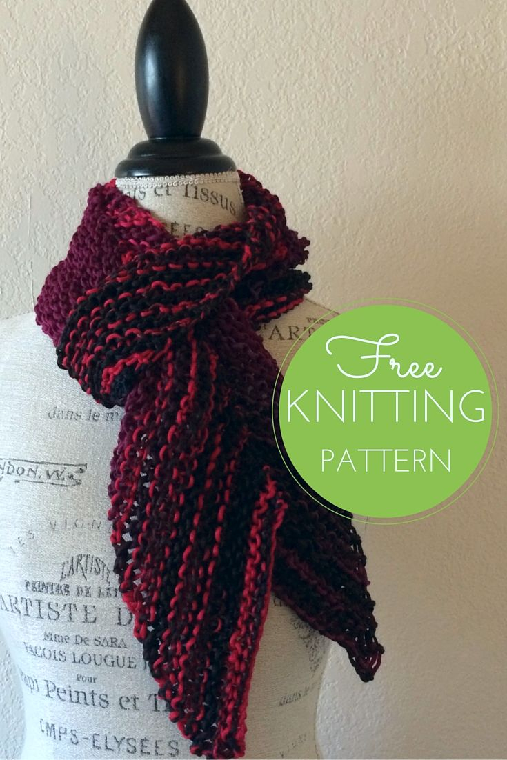 Knitted Scarf Patterns Pinterest 17 Best Images About Knitting On Pinterest To Fix Free Easy