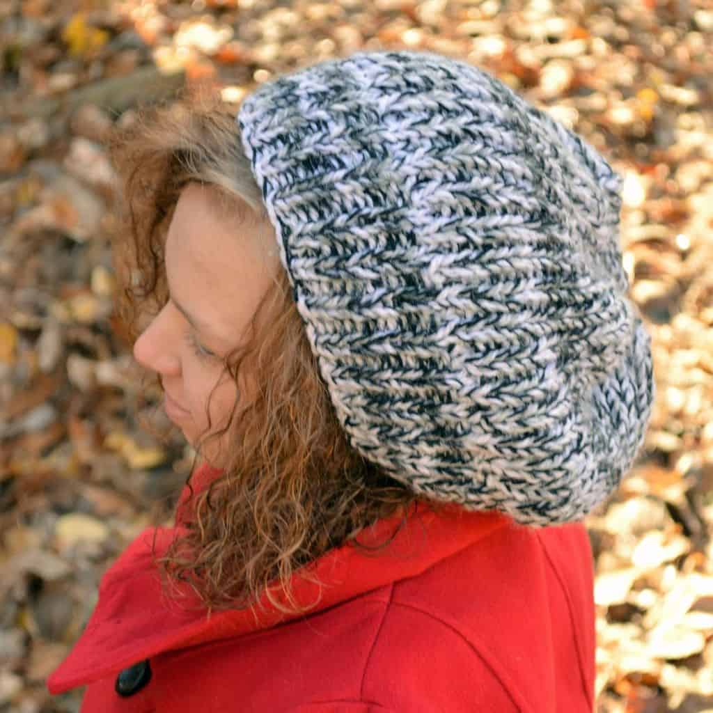 Knitted Slouchy Hat Pattern Claudias Bulky Slouchy Hat