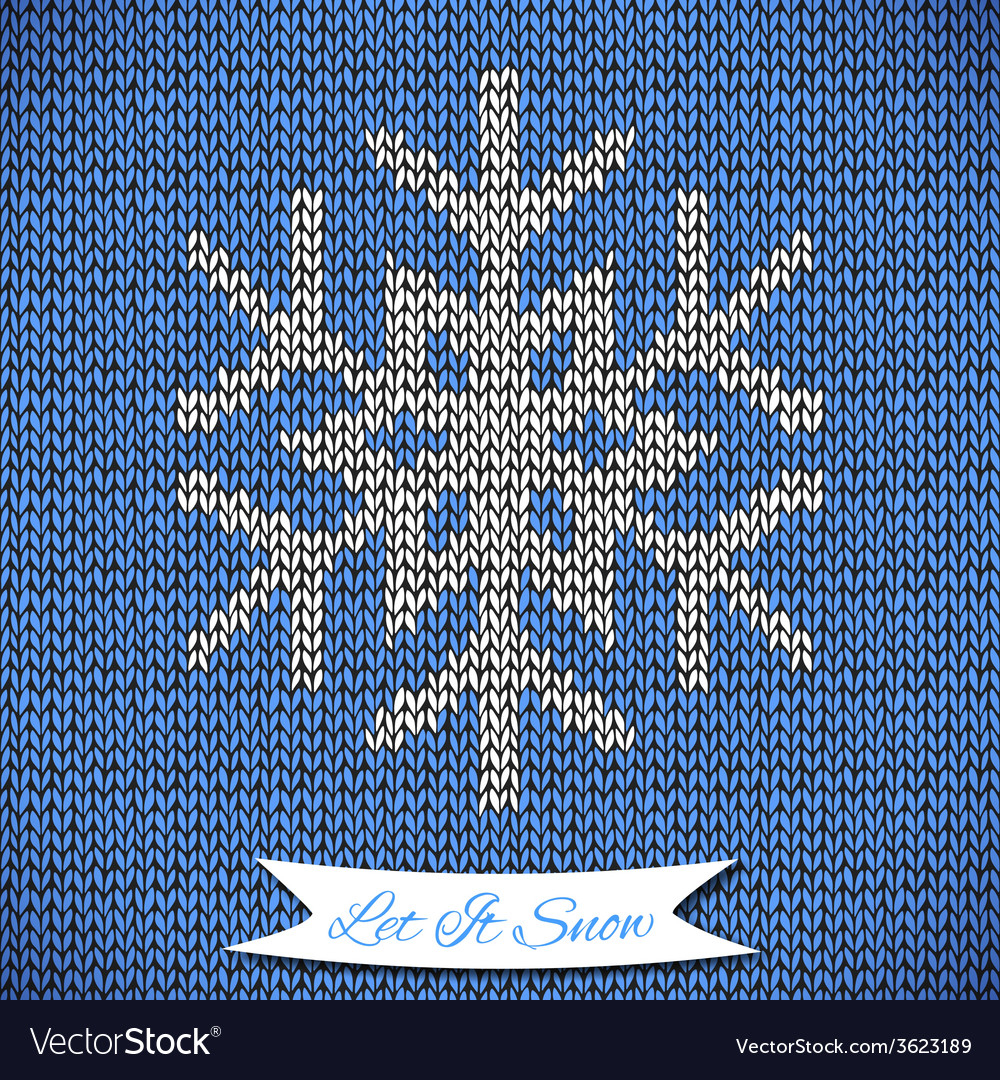 Knitted Snowflake Pattern Knitting Patterns For A Snowflake