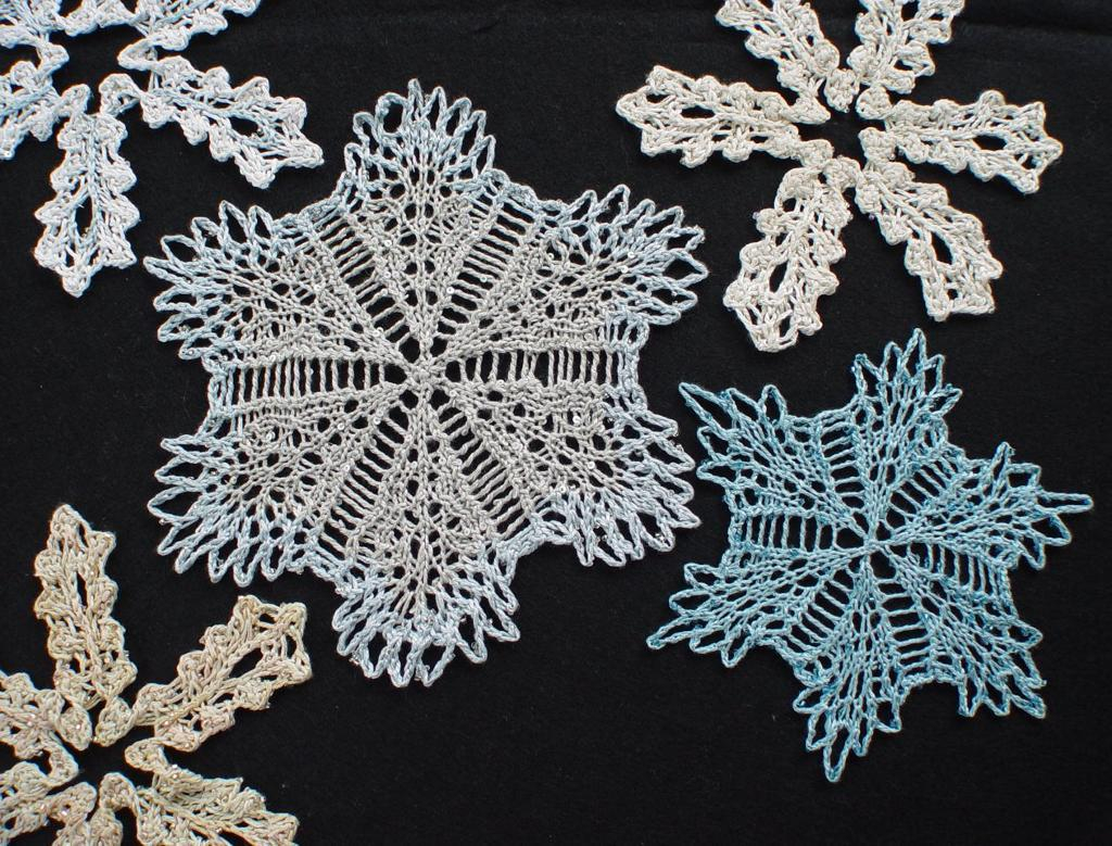 Knitted Snowflake Pattern Snuggle Up With Snowflake Knitting Patterns This Winter