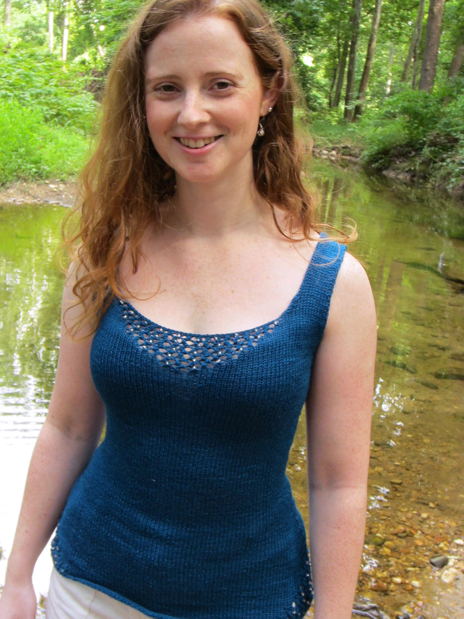 Knitted Tank Top Patterns Tank Top Feel Good Knitting