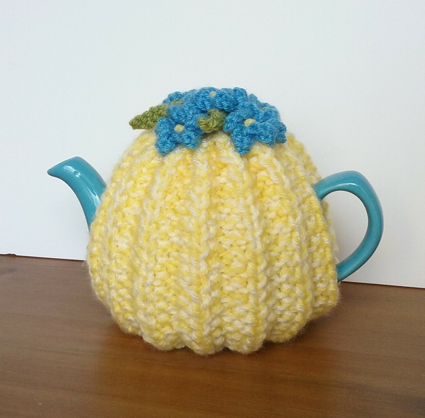 Knitted Tea Cosy Pattern Easy Linmary Knits Rib One Cup Tea Cosy