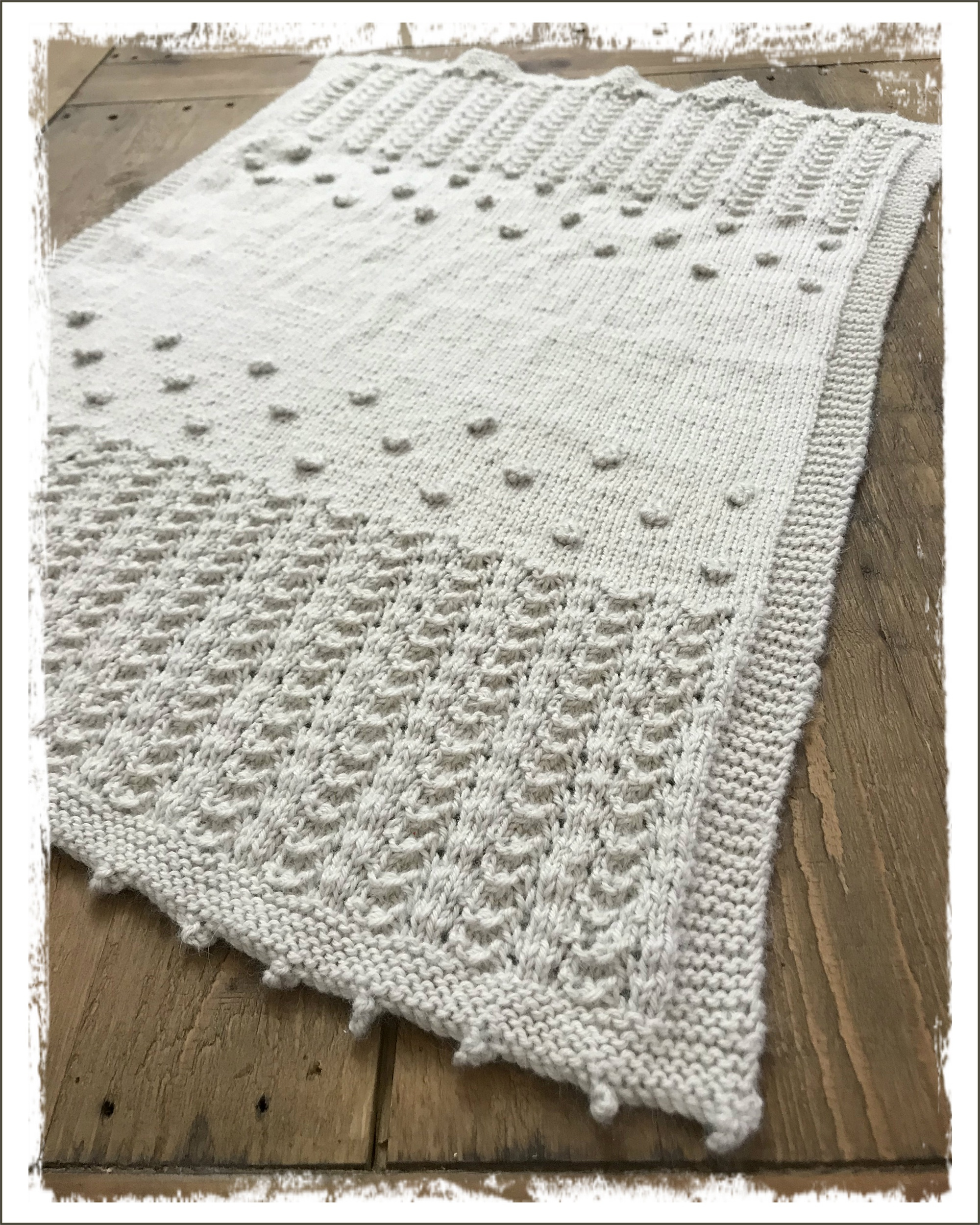 Knitting Baby Blankets Patterns Heirloom Ba Blanket Pattern