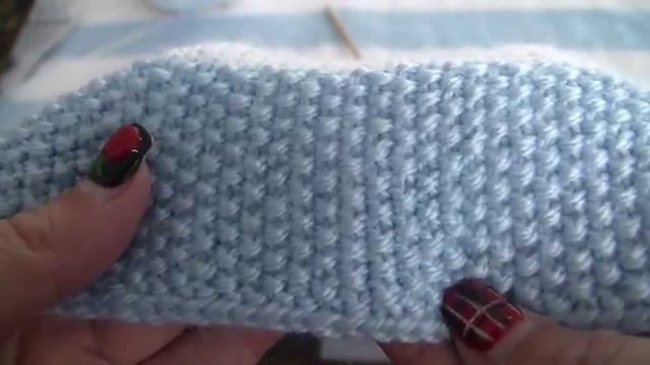 Knitting Baby Blankets Patterns Seed Stitch Tutorial Striped Ba Blanket Pattern