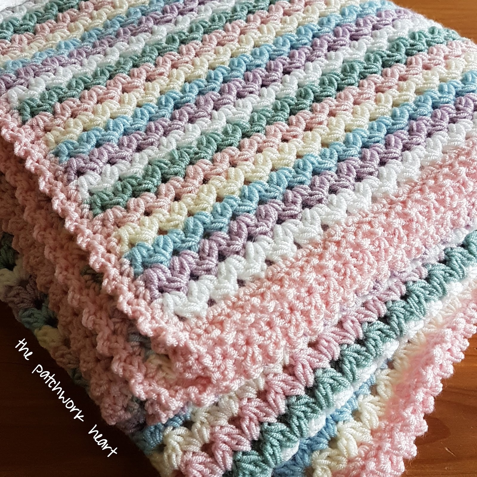 Knitting Daily Tv Free Patterns Free Pattern Simple And Easy Sweetheart Ba Blanket Crochet
