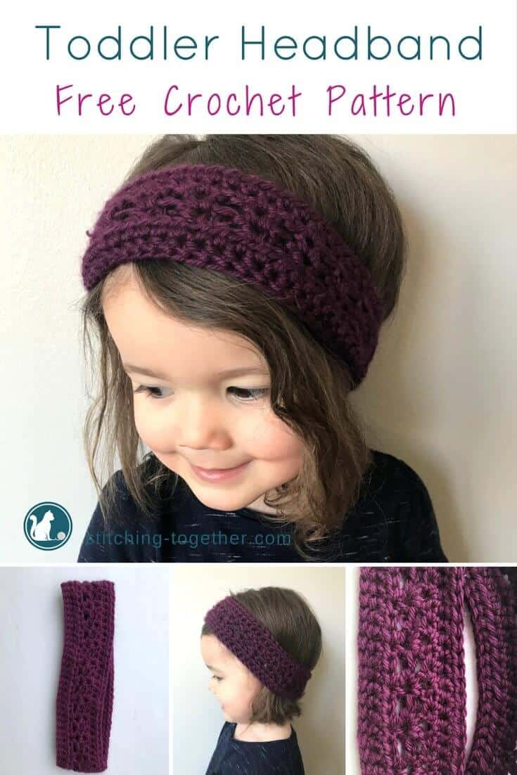 Knitting Headband Pattern Free Coco Crochet Toddler Headband Stitching Together