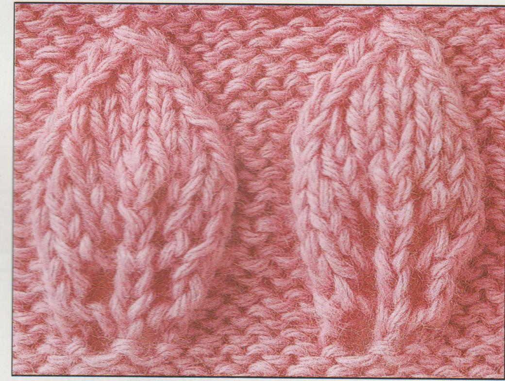 Knitting Leaf Pattern Embossed Leaf Stitch A Very Pretty Knitting Stitch For You To Learn