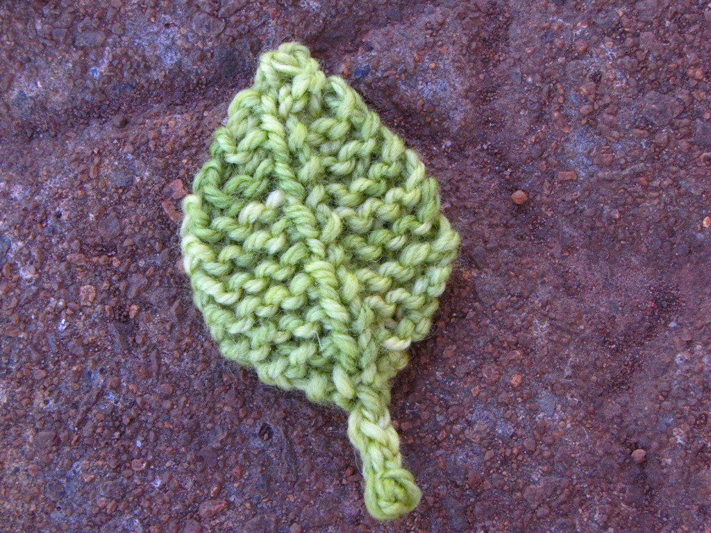 Knitting Leaf Pattern Knitted Leaf Patterns Natural Suburbia