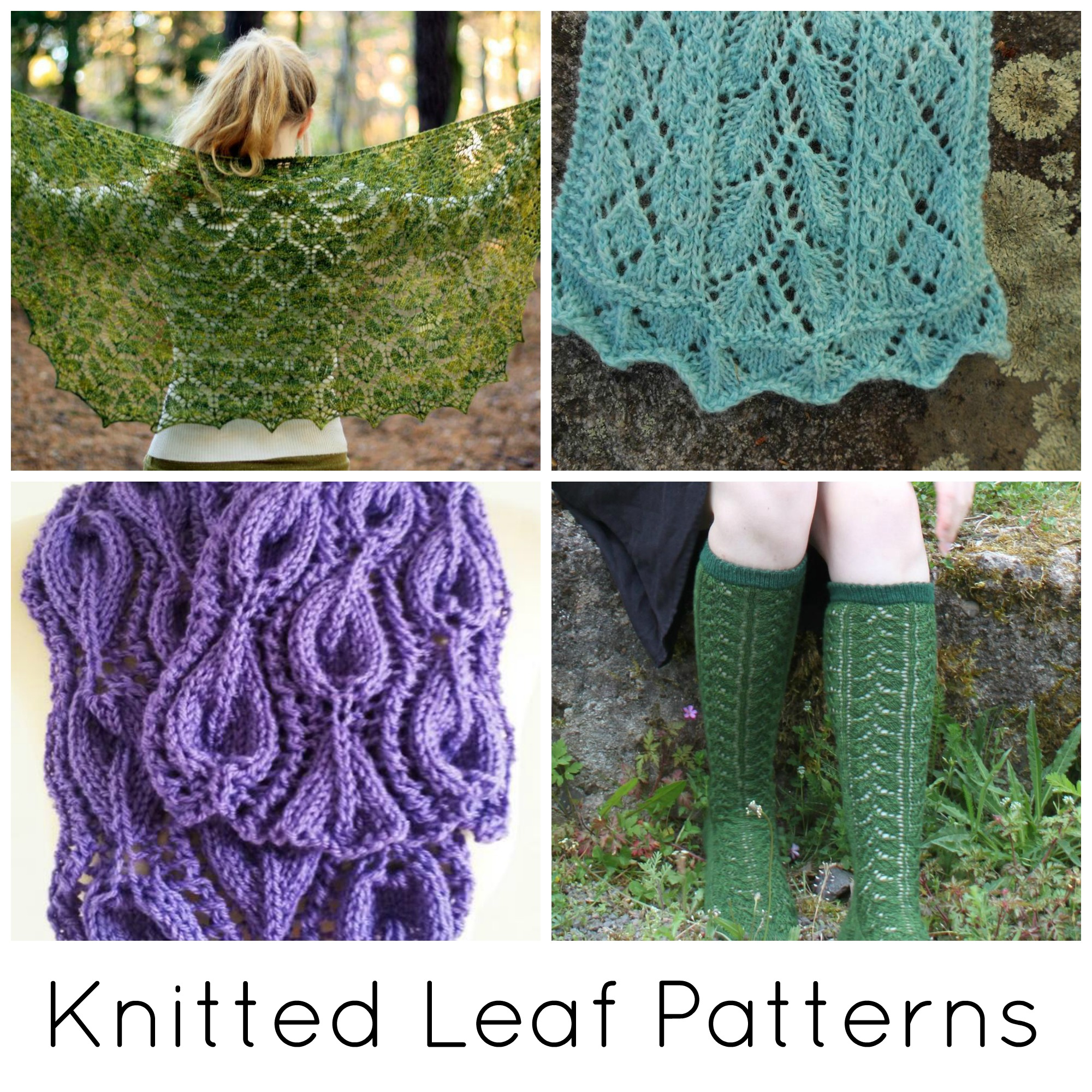 Knitting Leaf Pattern Leaf Knitting Patterns On Craftsy
