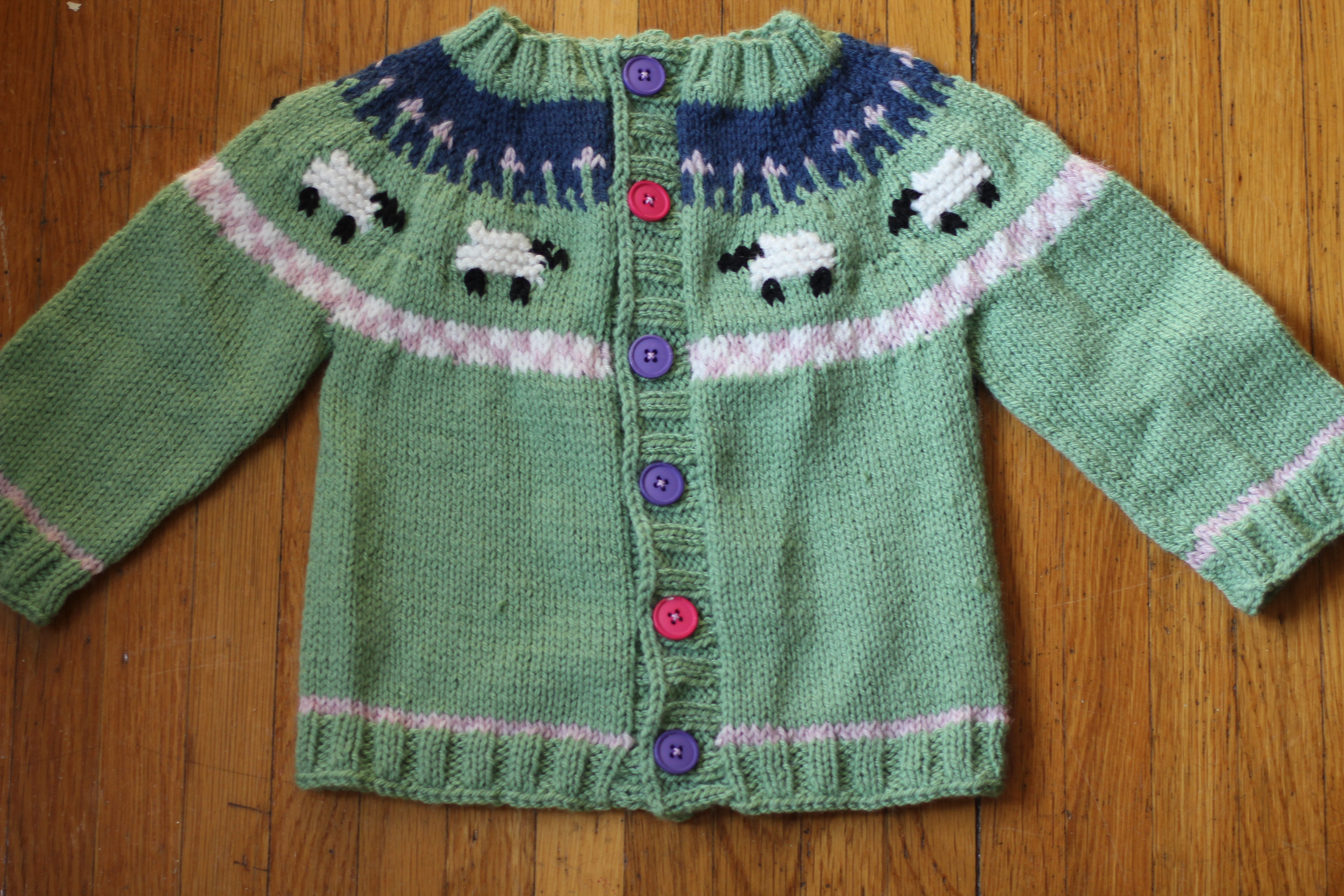 Knitting Pattern Baby Sweater Sheep Ba Sweater Knitting Pattern Yoke The Sweatshop Of Love Blog