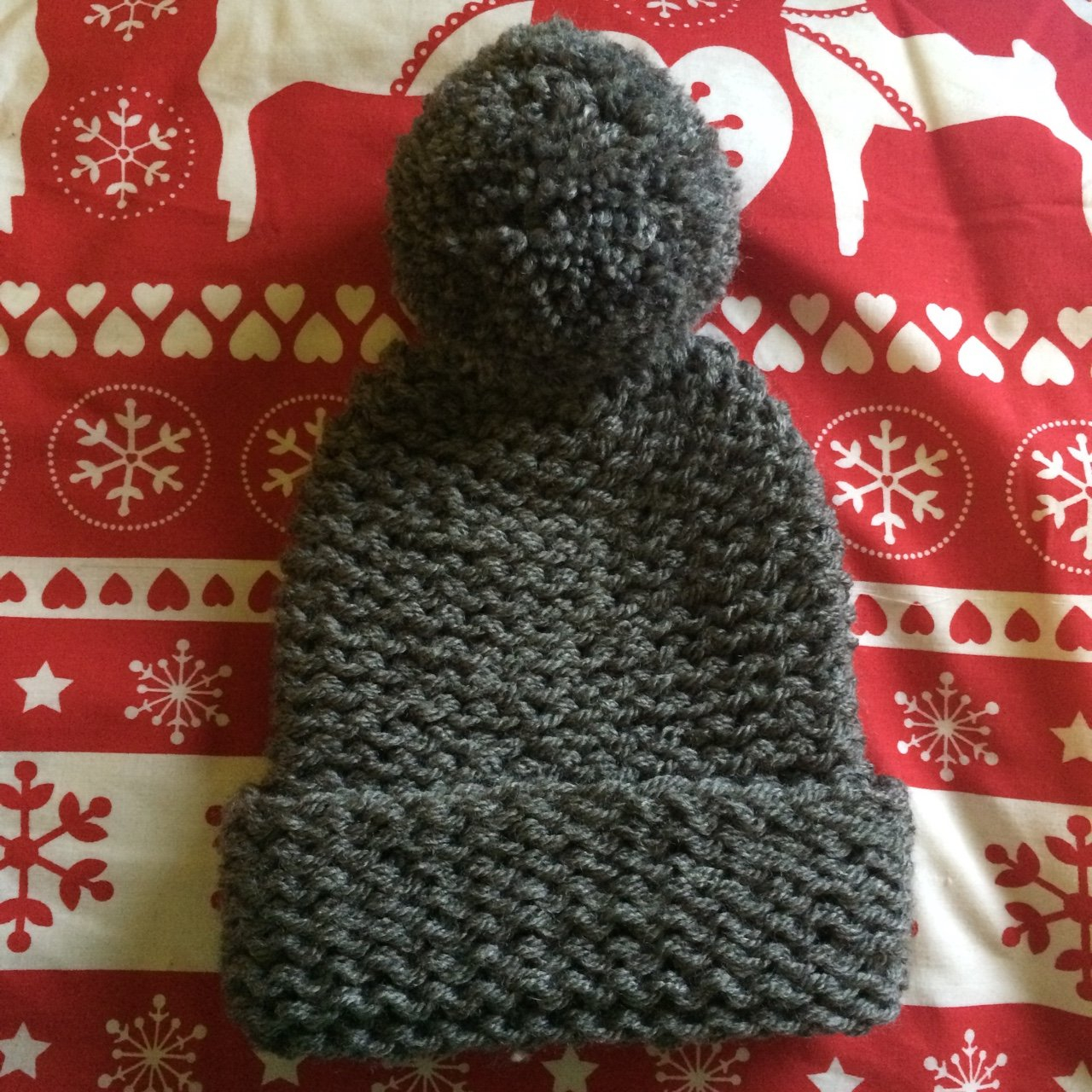 Knitting Pattern Bobble Hat Listed On Depop Lucyhainsworth