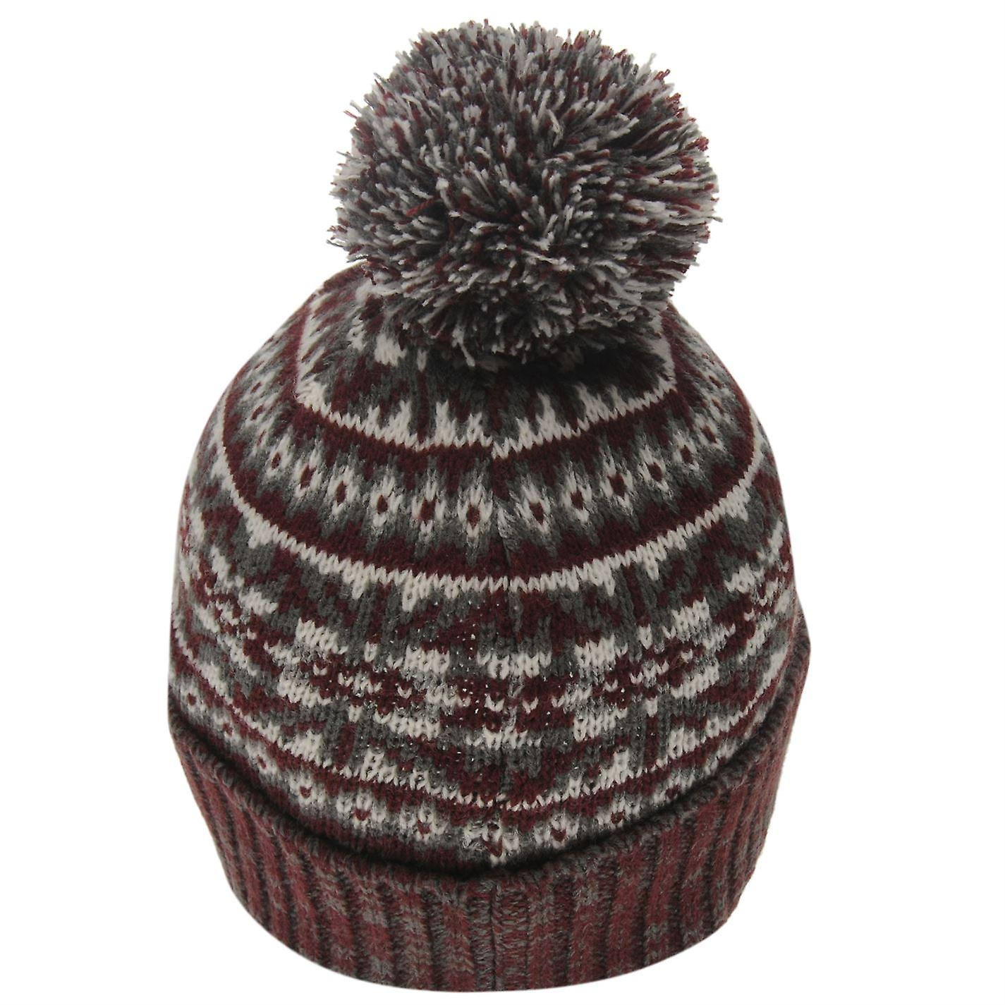 Knitting Pattern Bobble Hat Soulcal Mens Dogoda Bobble Hat Pattern Winter