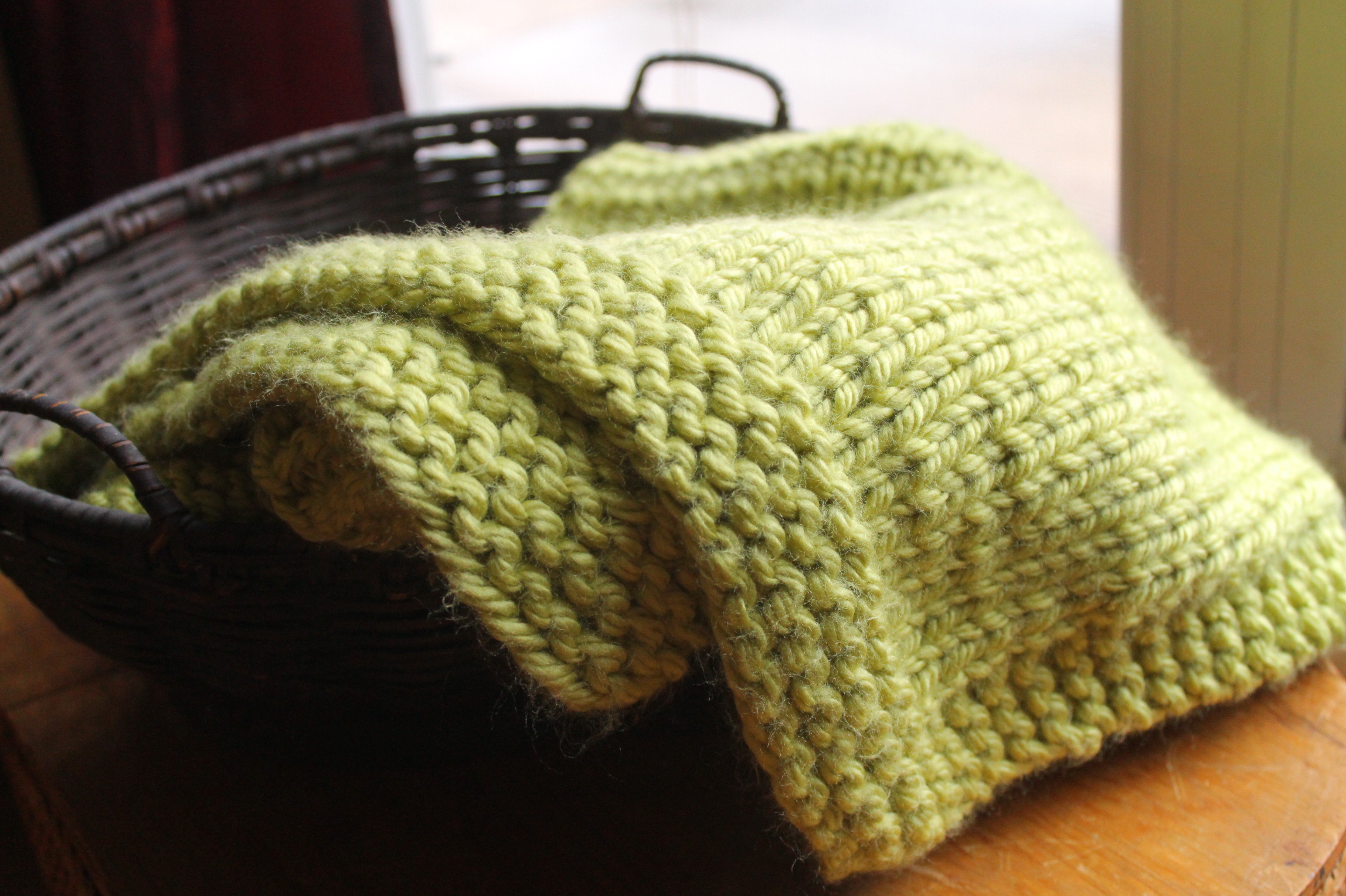 Knitting Pattern For Baby Blankets Simple Square Knitted Ba Blanket Pattern Handmade Anne Potter