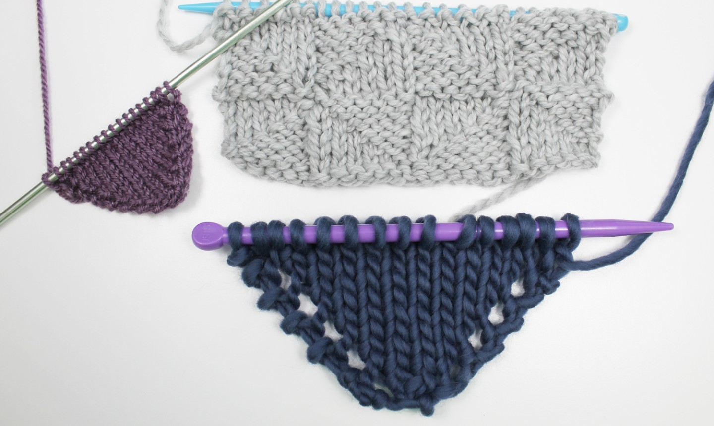 Knitting Pattern For Beginners 3 Ways To Knit A Triangle