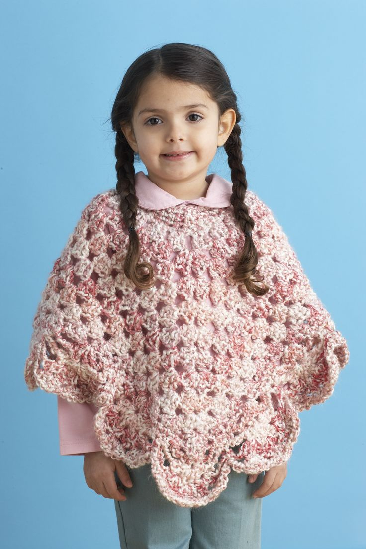 Knitting Pattern For Childs Poncho Knitting Patterns For Ba Lion Brand Endearing Girls Poncho Pattern