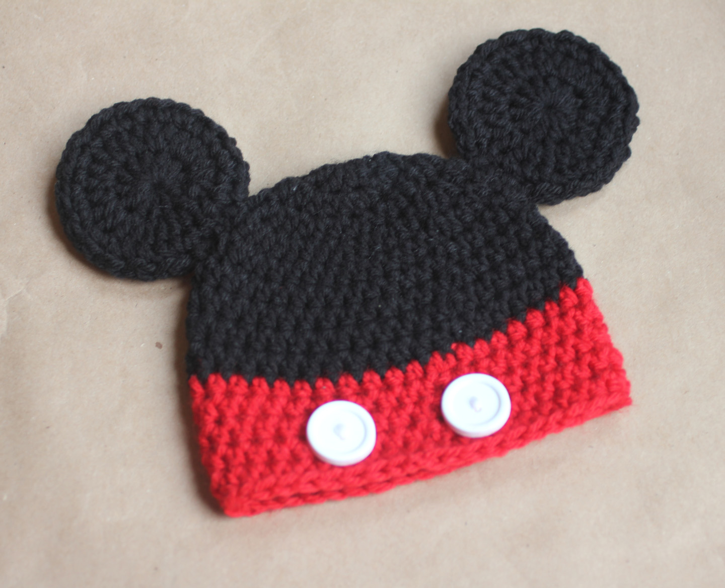 Knitting Pattern For Mickey Mouse Hat Mickey And Minnie Mouse Crochet Hat Pattern Repeat Crafter Me