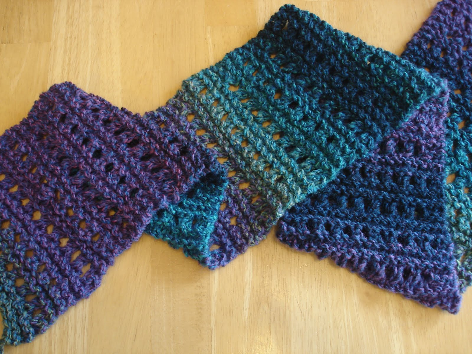 Knitting Pattern For Scarfs Fiber Flux Free Knitting Pattern Tweedy Eyelet Scarf
