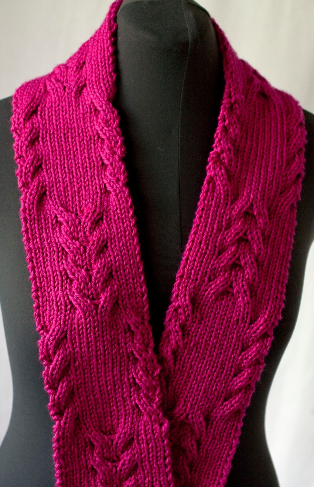 Knitting Pattern For Scarfs Reversible Scarf Knitting Patterns In The Loop Knitting