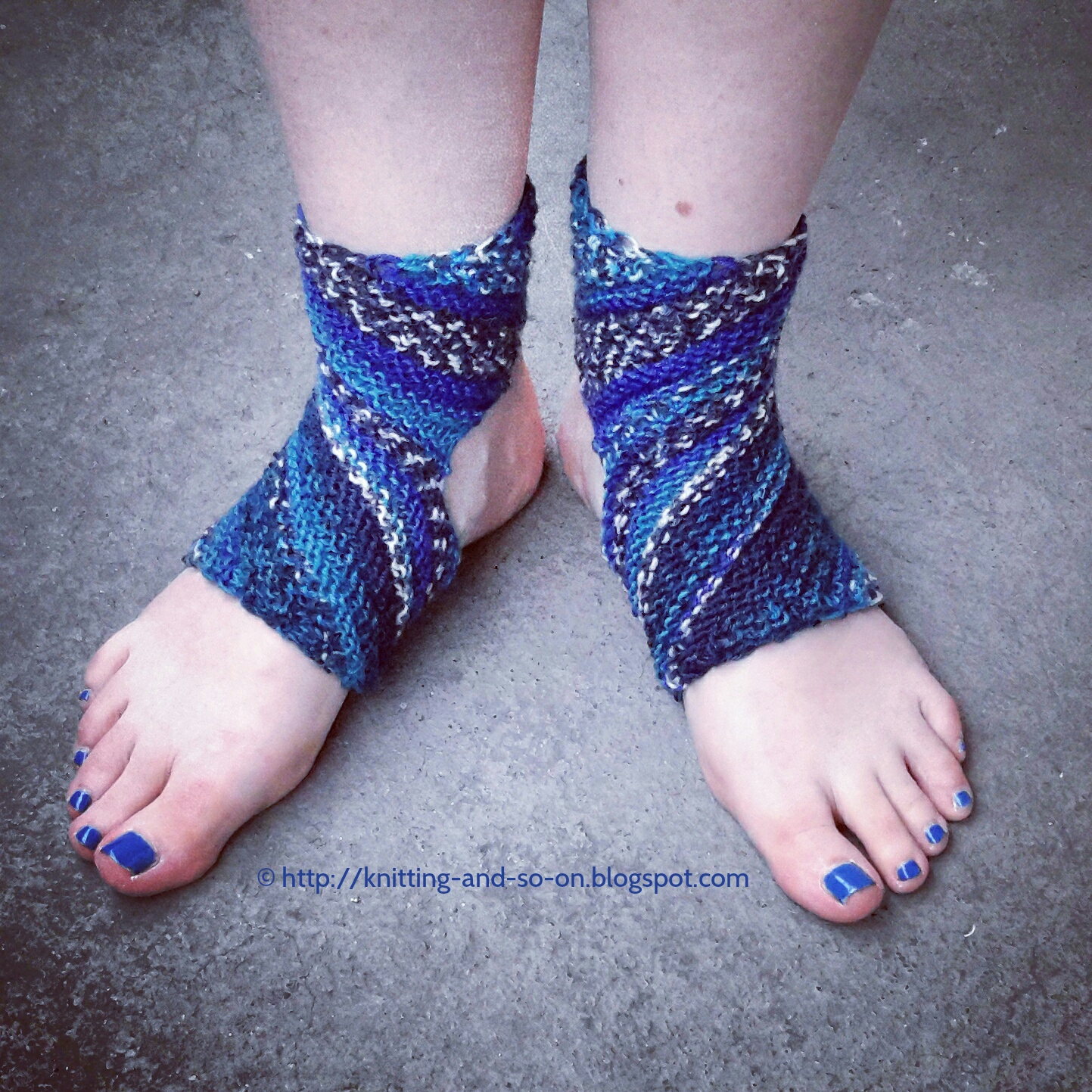 Knitting Pattern For Yoga Socks Knitting And So On Trikonasana Yoga Socks