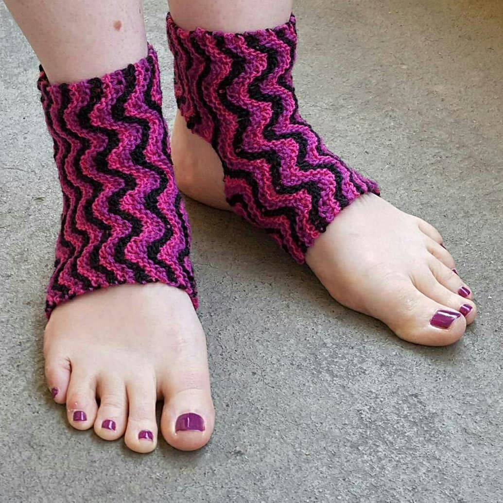 Knitting Pattern For Yoga Socks The Crocheting Andreas Sybilra Throwbackthursday Bitilasana Yoga