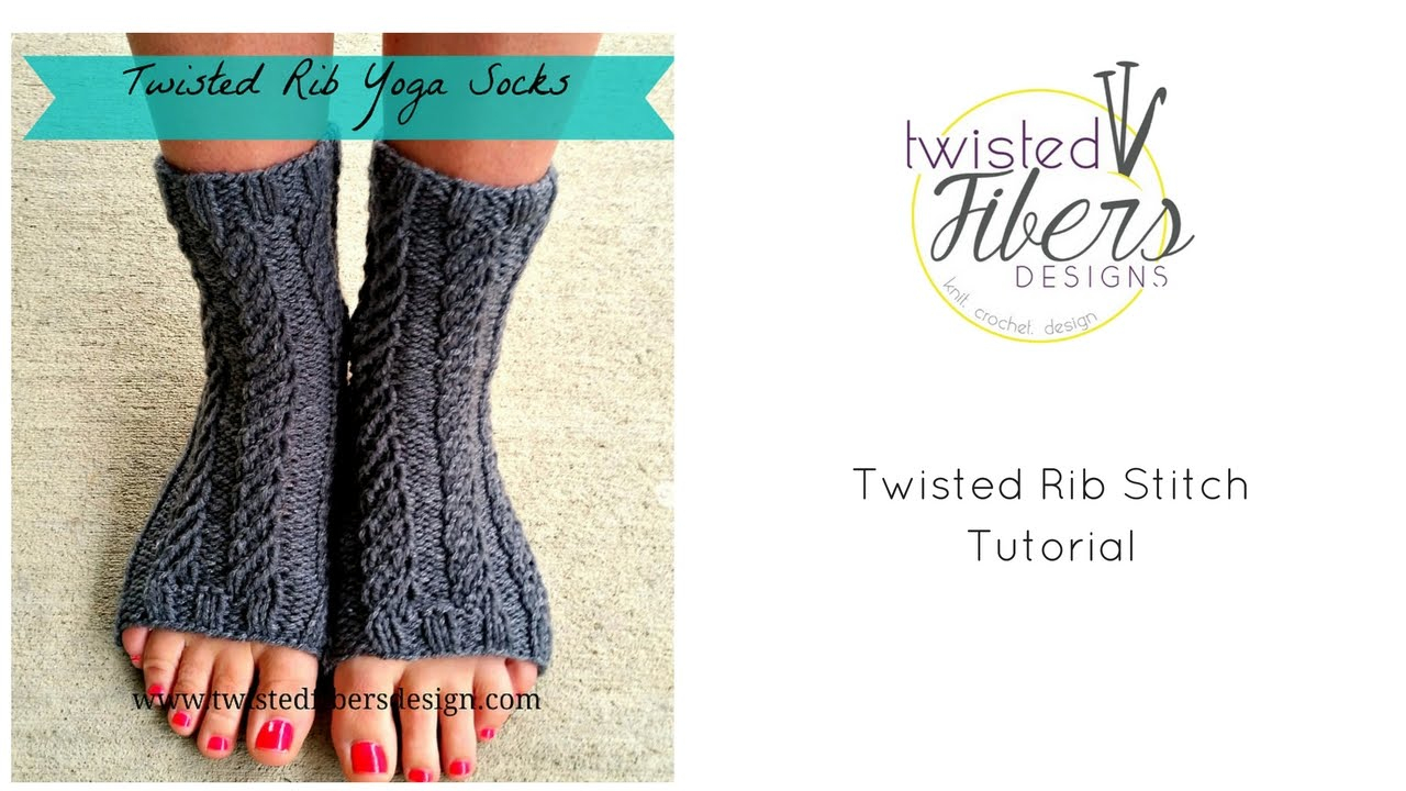 Knitting Pattern For Yoga Socks Twisted Rib Yoga Socks Free Knitting Pattern