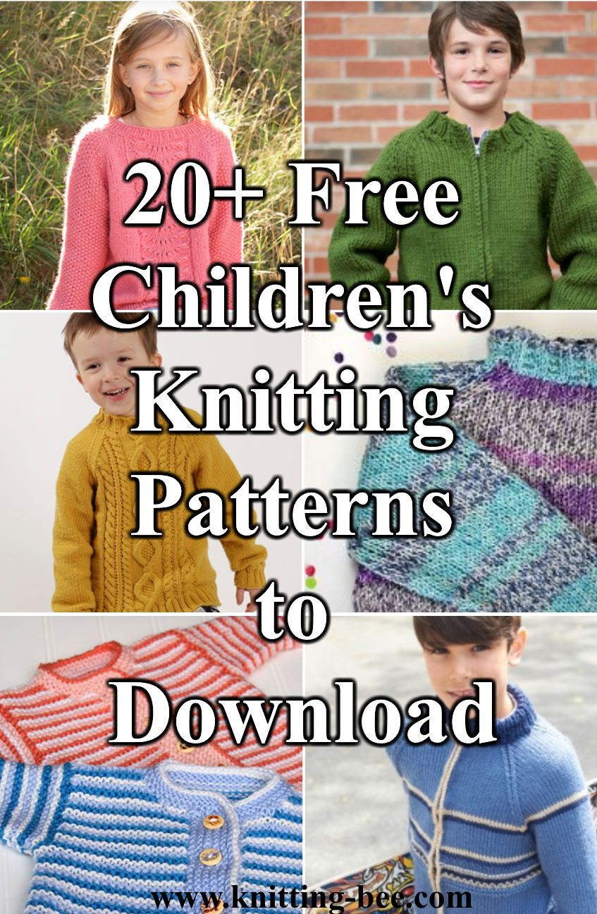 Knitting Pattern Free Download 20 Free Childrens Knitting Patterns To Download Now