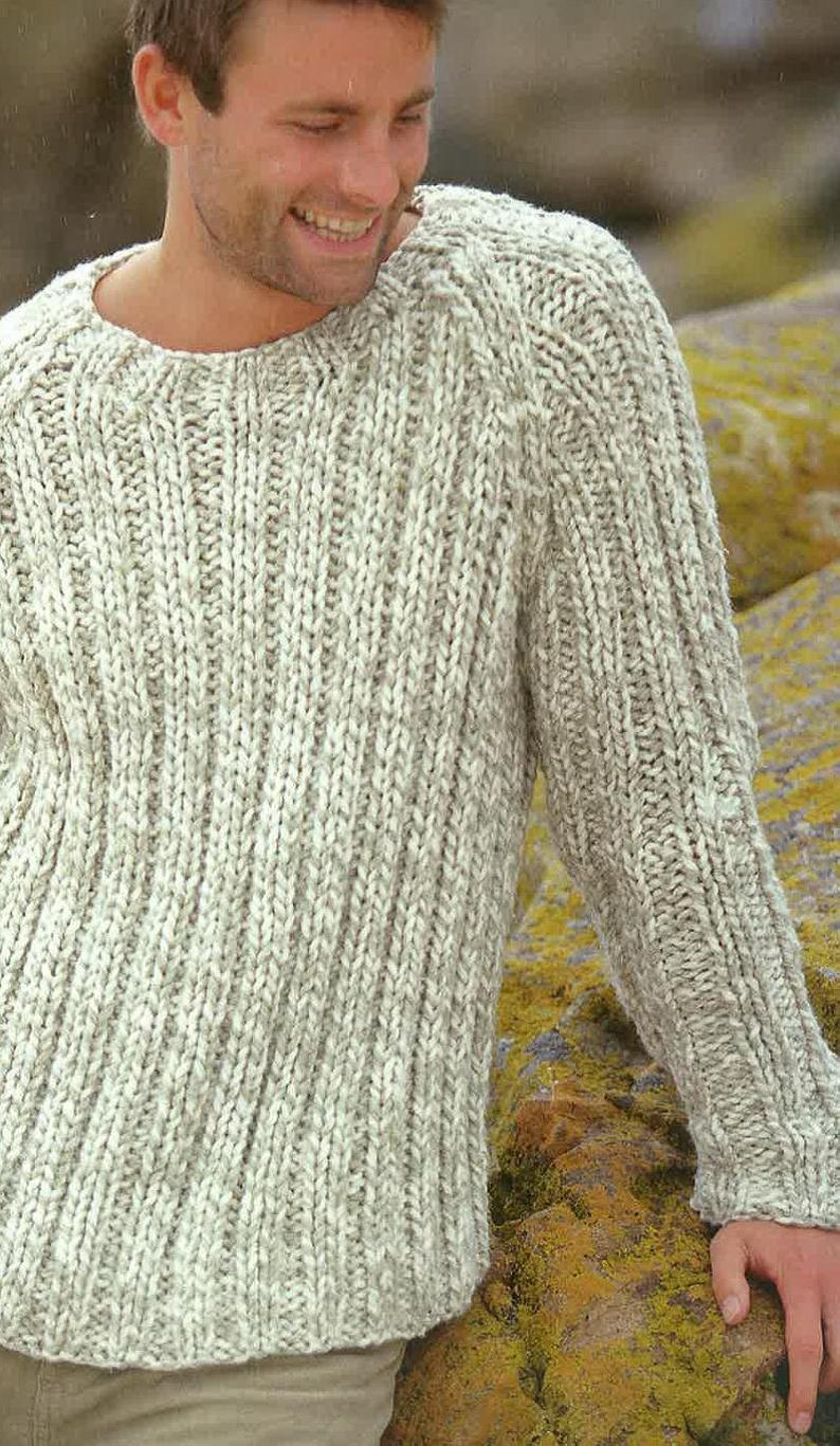Knitting Pattern Mens Cardigan Knitting Pattern Mens Jumper Sweater Jersey 38ins 48ins Pdf Instant Download No0590 From Timelessone Shop