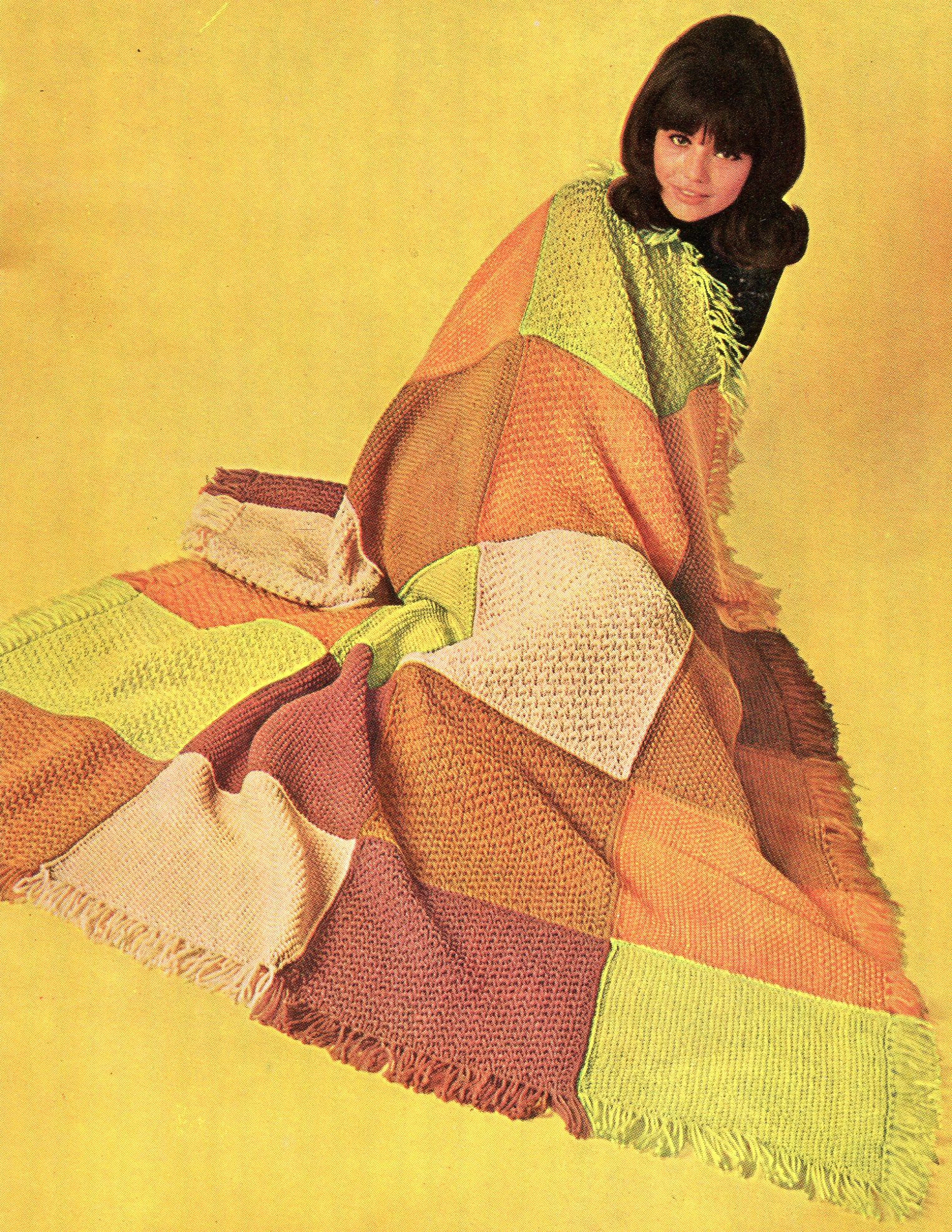 Knitting Patterns Afghans Vintage Afghan Knitting Pattern Cozy And Easy To Knit Vintage