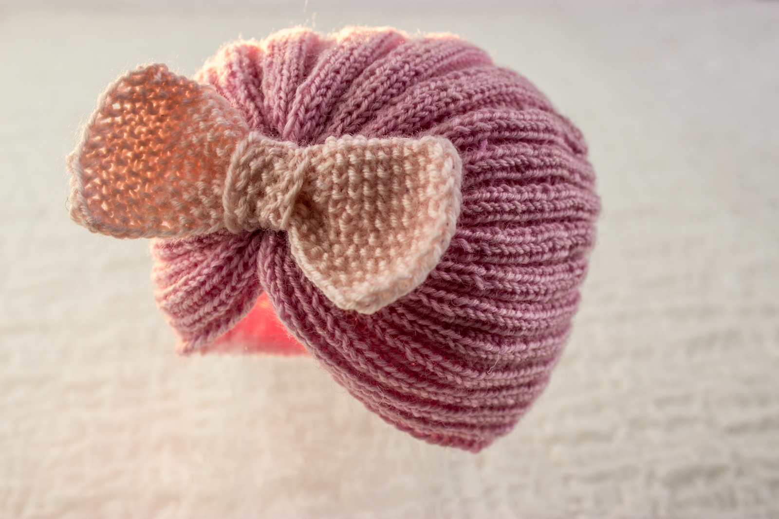 Knitting Patterns Baby Hat Ba Girl Cloche Hat Knitting Pattern