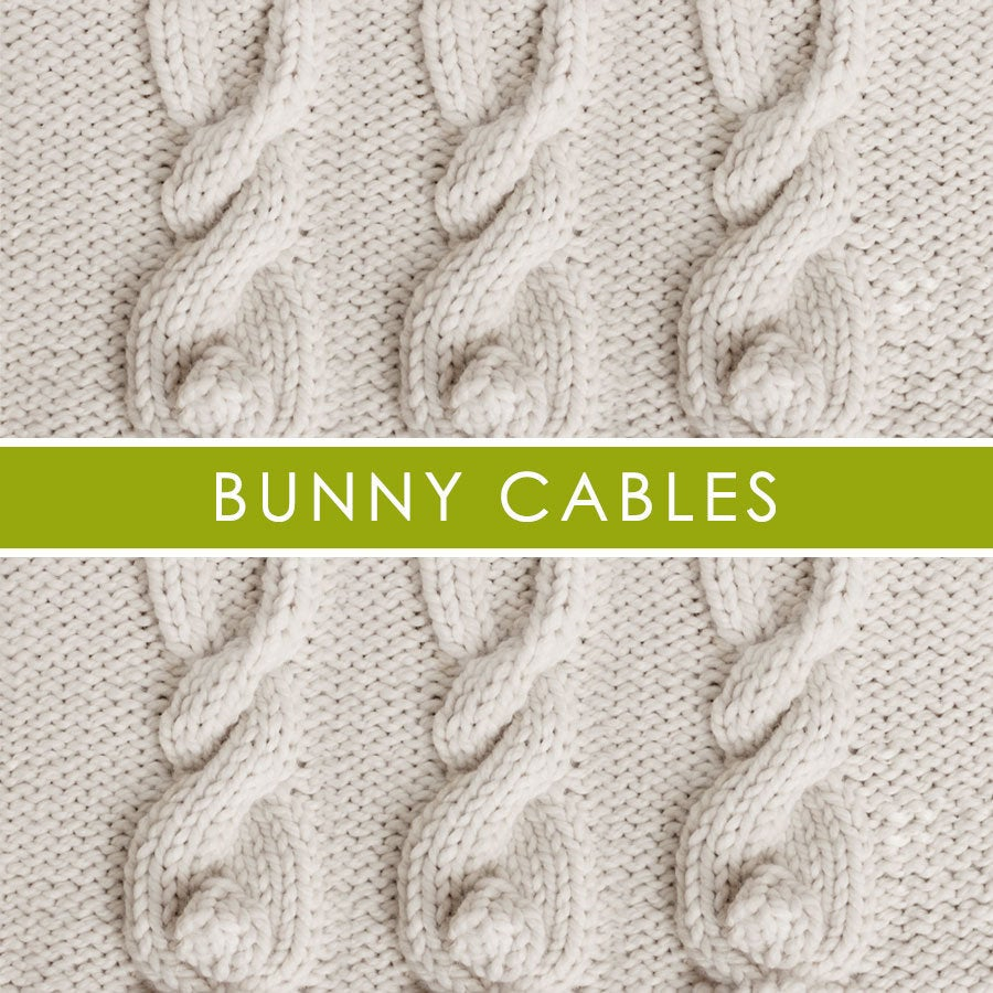 Knitting Patterns Download Bunny Cable Knitting Pattern Pdf Download