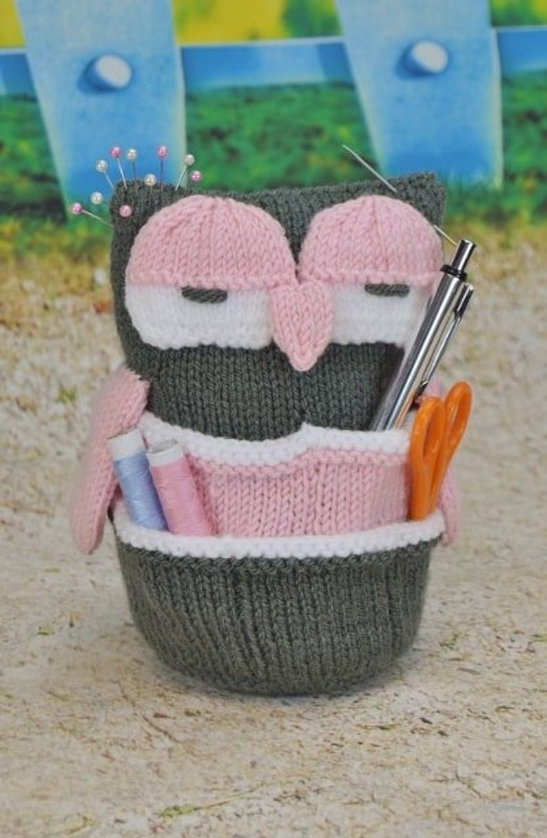 Knitting Patterns Download Toy Knitting Pattern Handy Owl Knitting Pattern Download From Knitting Post Pdf Download
