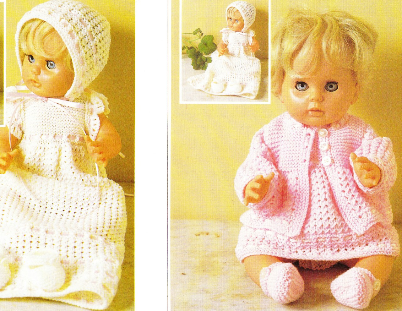 Knitting Patterns For Baby Dolls Clothes Ba Born Doll On Shoppinder
