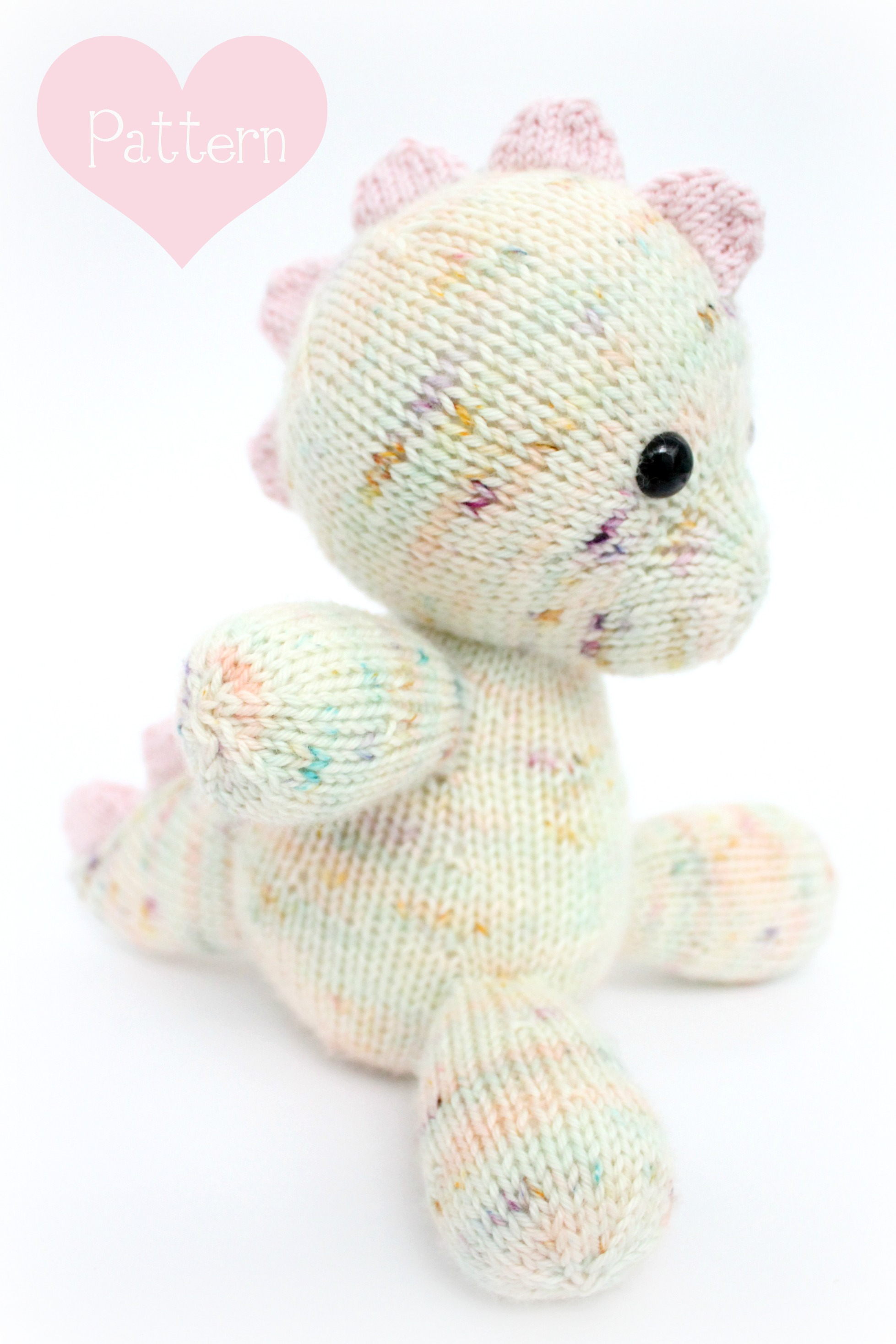 Knitting Patterns For Baby Toys Free Knitting Pattern Daisy The Ba Dino Pdf Knitting Pattern