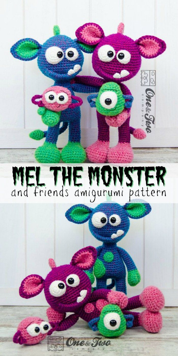 Knitting Patterns For Baby Toys Knitting Patterns Toys Check Out This Adorable Monster Amigurumi