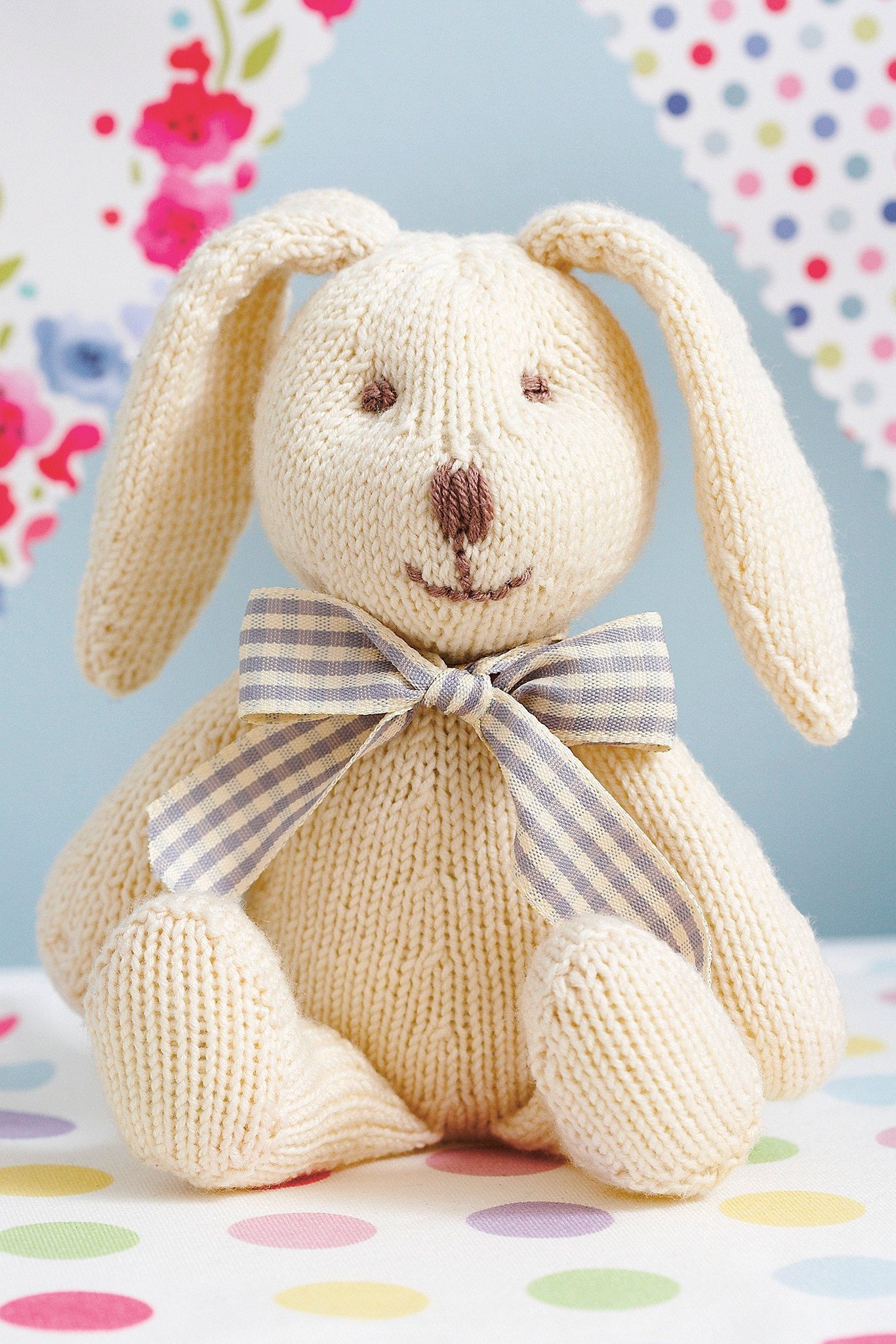 Knitting Patterns For Baby Toys Rabbit Knitting Pattern