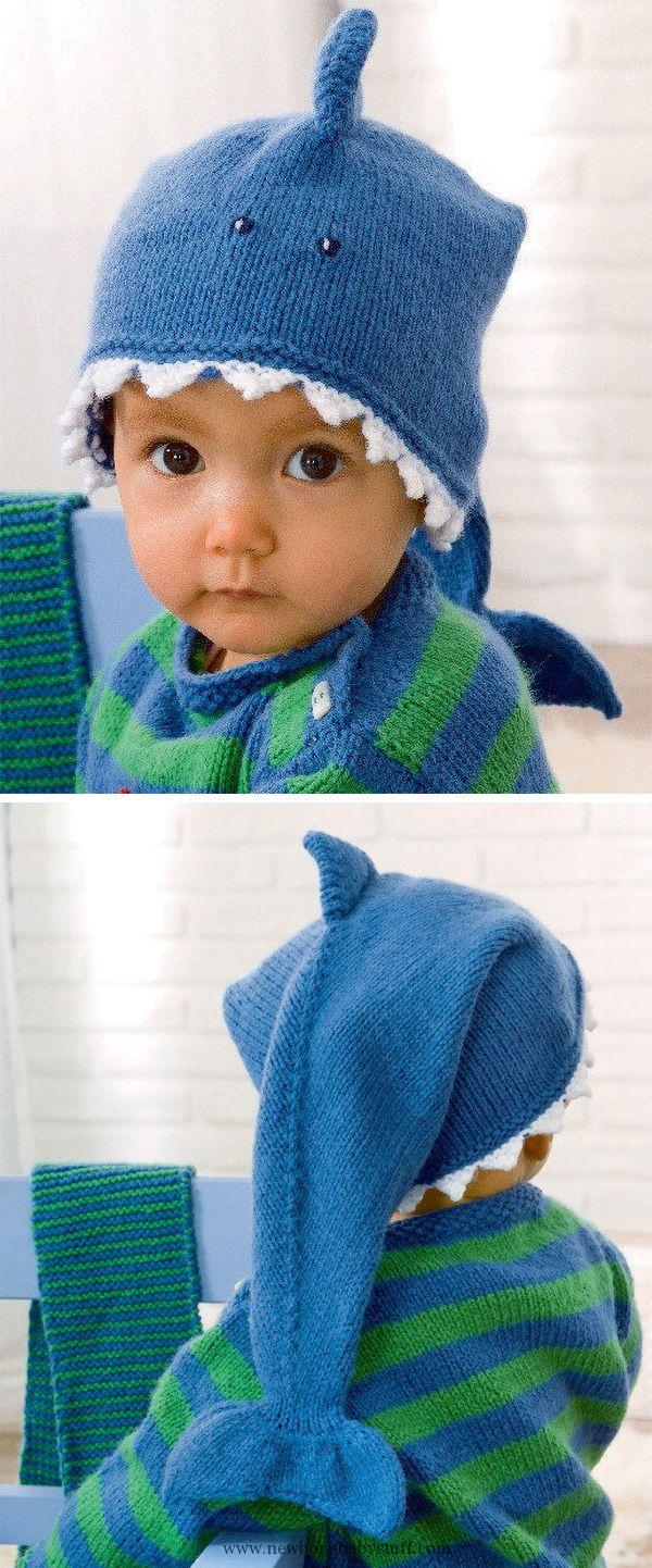 Knitting Patterns For Childrens Sweaters Free Ba Knitting Patterns Free Knitting Pattern For Ba Shark Hat