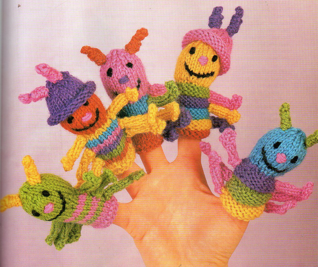 Knitting Patterns For Finger Puppets 5 Caterpillar Finger Puppets Knitting Pattern Ba Child Toddler Toy Finger Puppets Knitting Pattern Pdf Instant Download