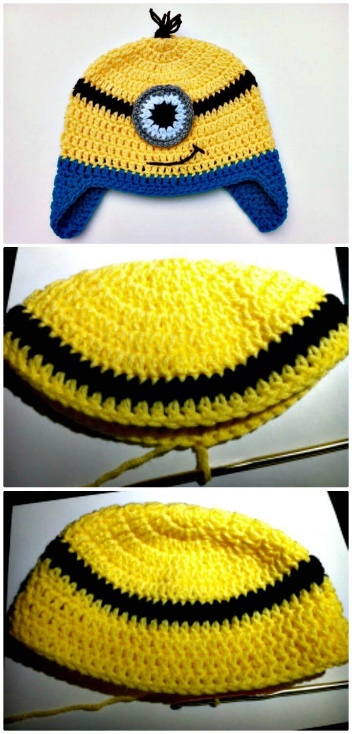 Knitting Patterns For Minion Hats 24 Free Crochet Minion Patterns Diy Crafts