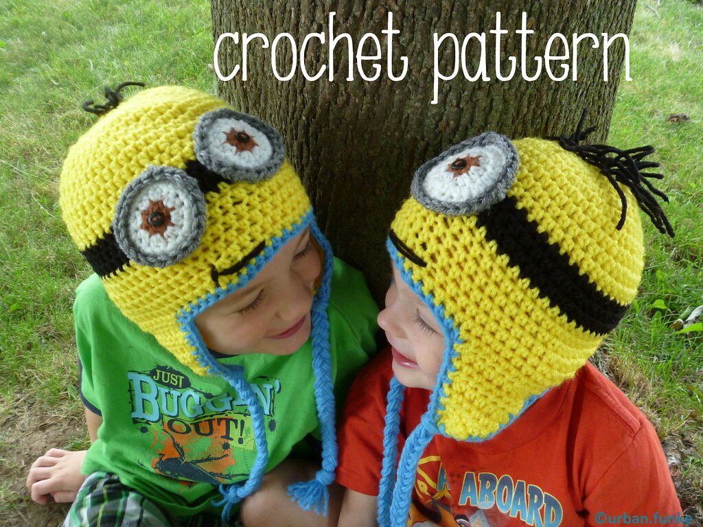 Knitting Patterns For Minion Hats Despicable Me Minion Hats Pattern Available At Urbanfunke Flickr